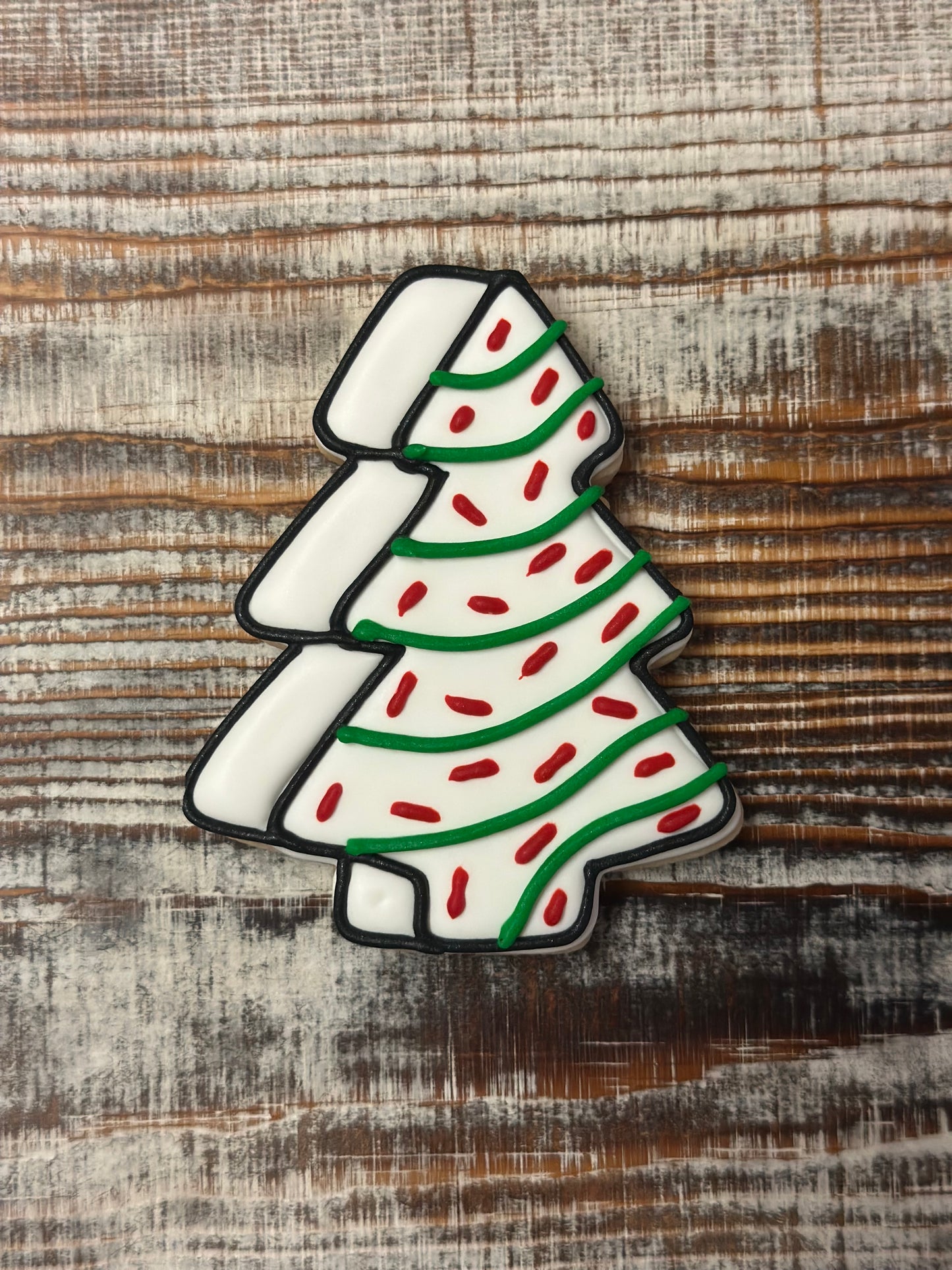 Tree Cake Cookie Cutter STL File