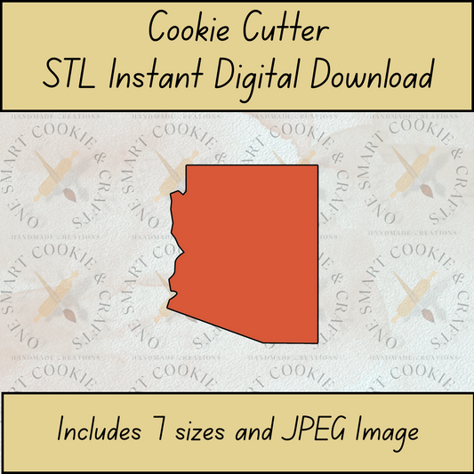 Arizona Cookie Cutter STL File