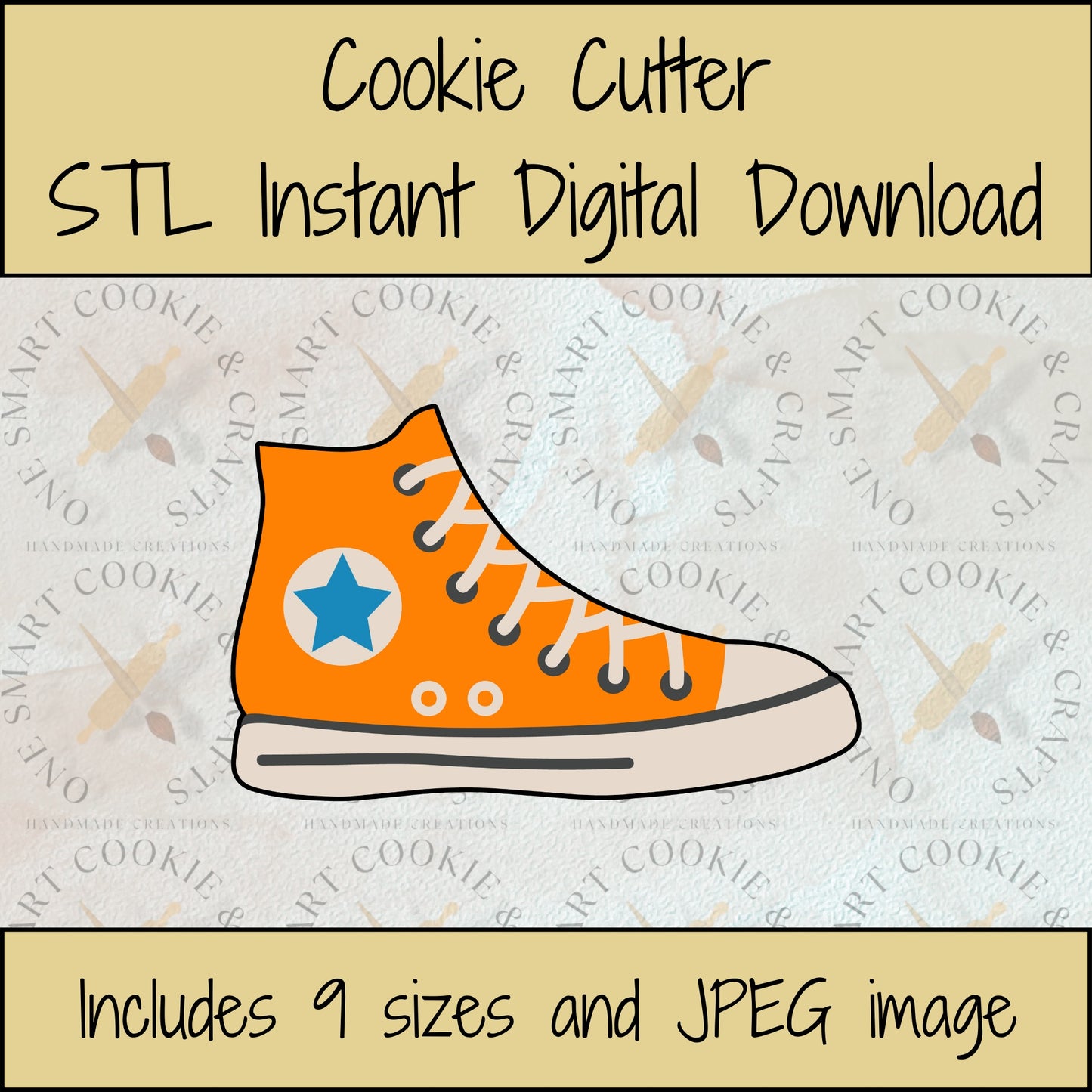 Shoe Cookie Cutter STL File