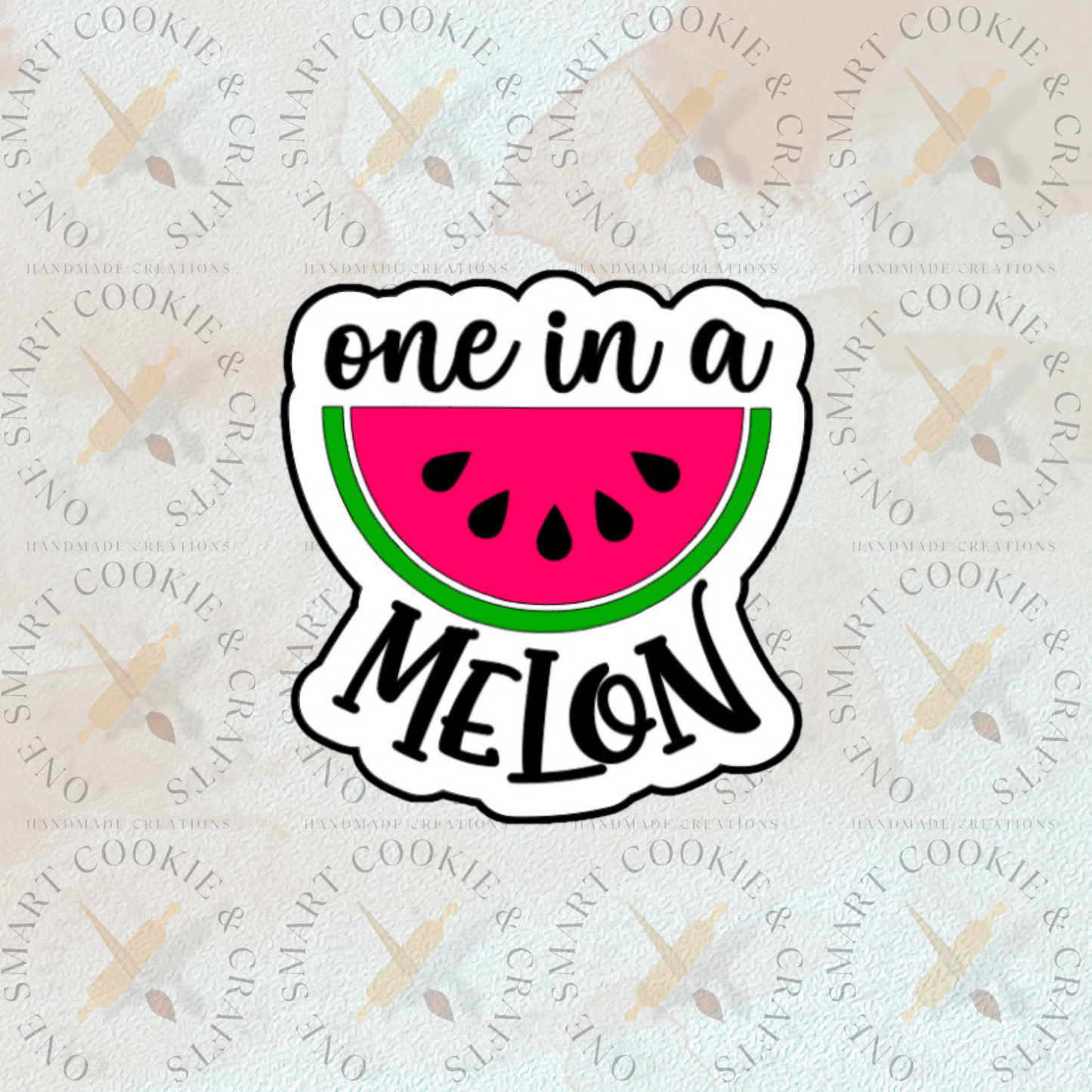 One in a Melon Cookie Cutter