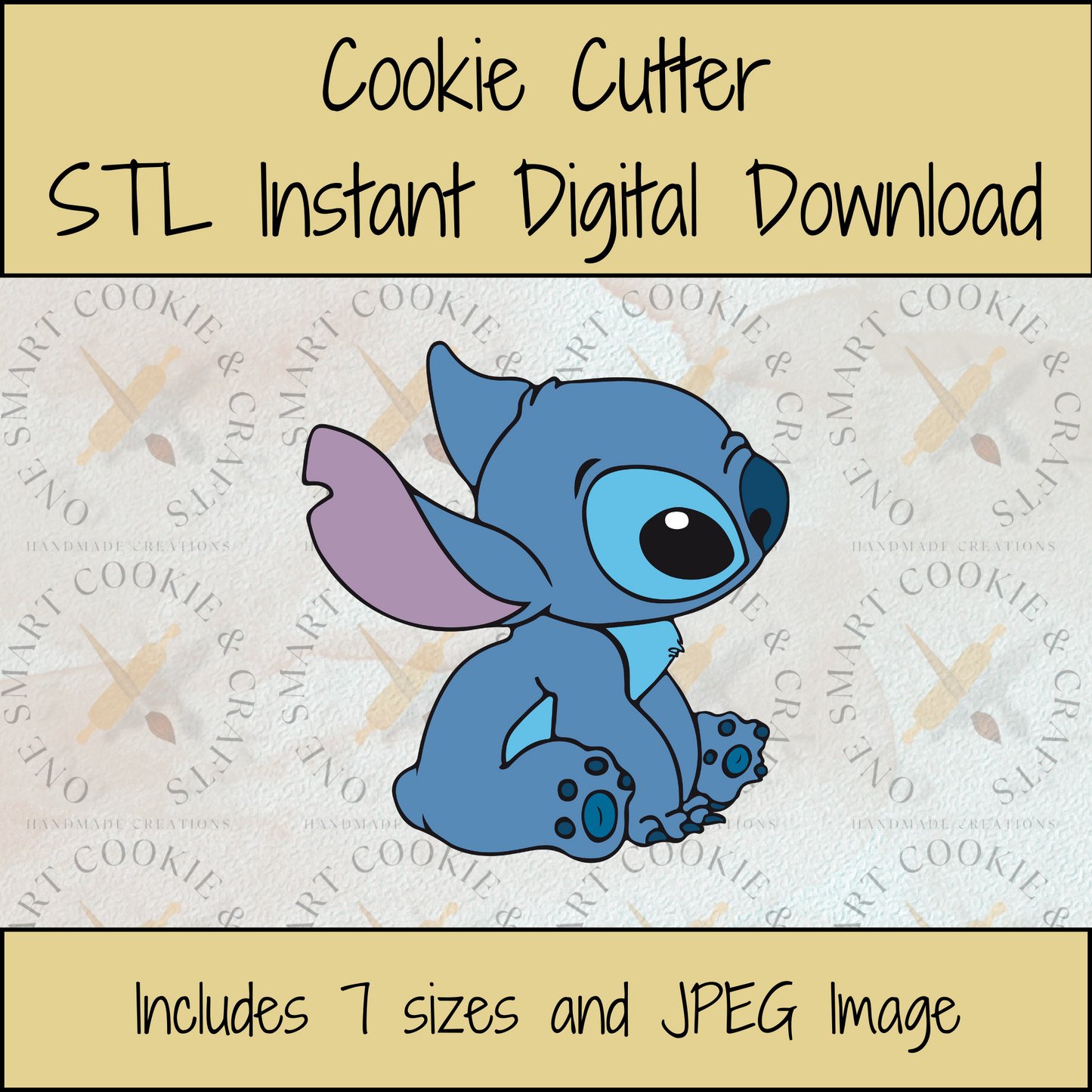 Alien Cookie Cutter STL File