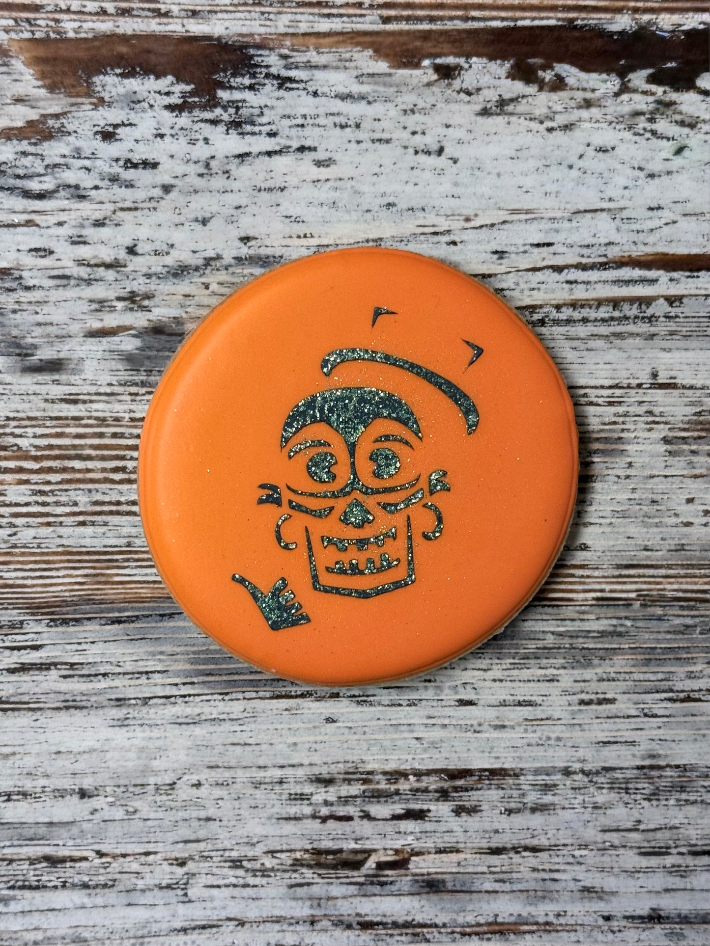 Plantilla de galleta de novia de Halloween