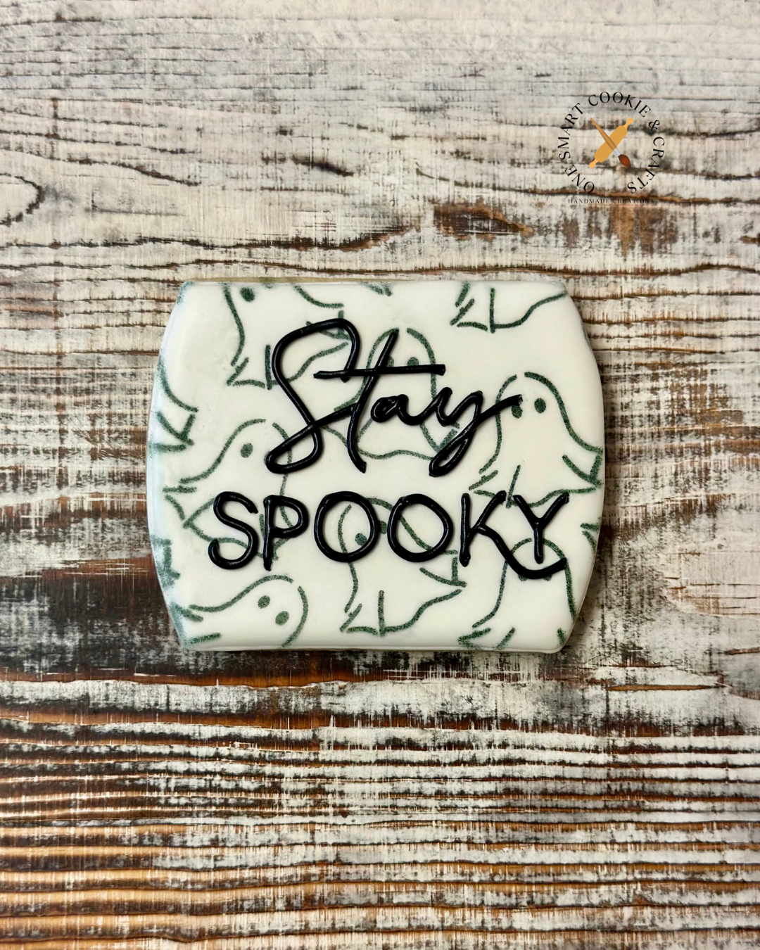 Plantilla de galleta fantasma