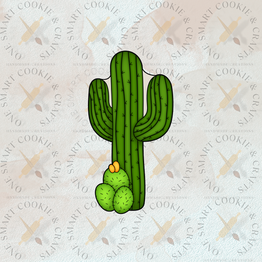 Cortador de galletas de cactus