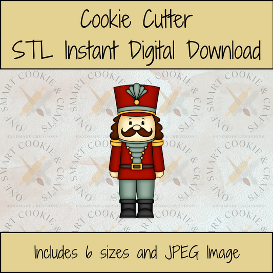 Nutcracker Cookie Cutter STL File