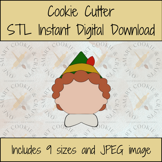 Elf Cookie Cutter STL File