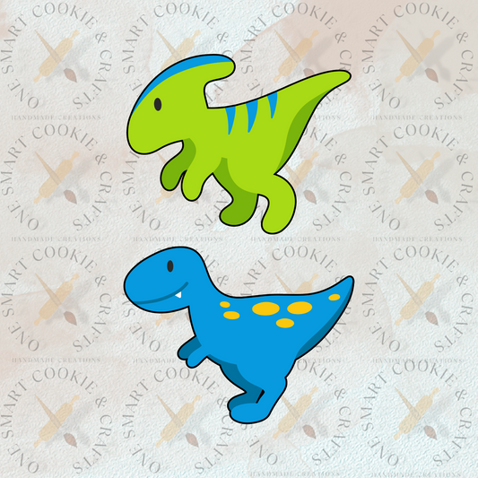 Cortador de galletas de dinosaurio