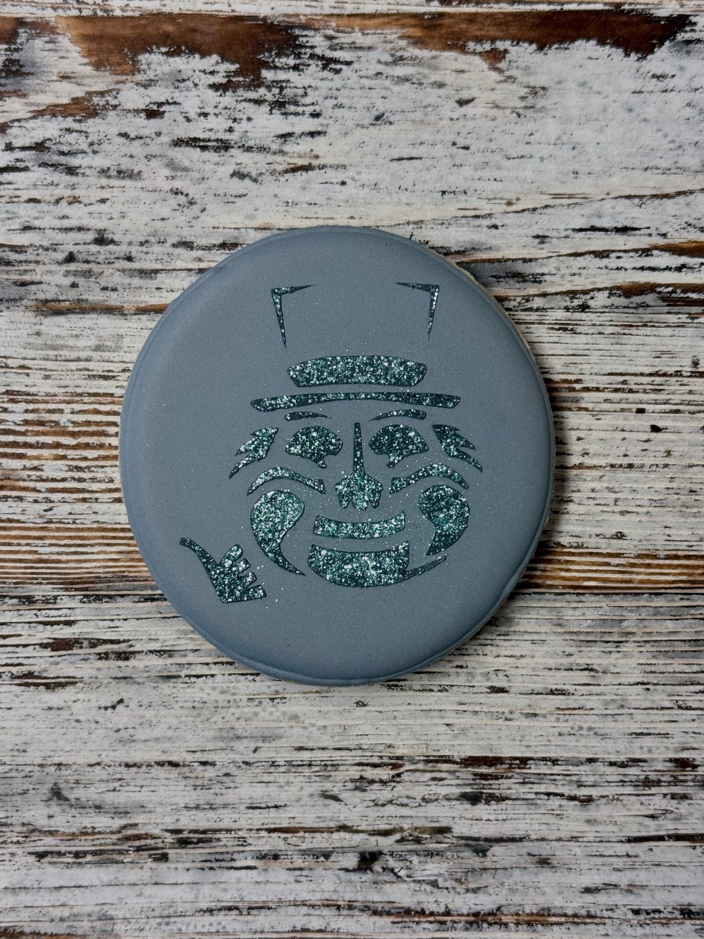 Plantilla de galleta de novia de Halloween