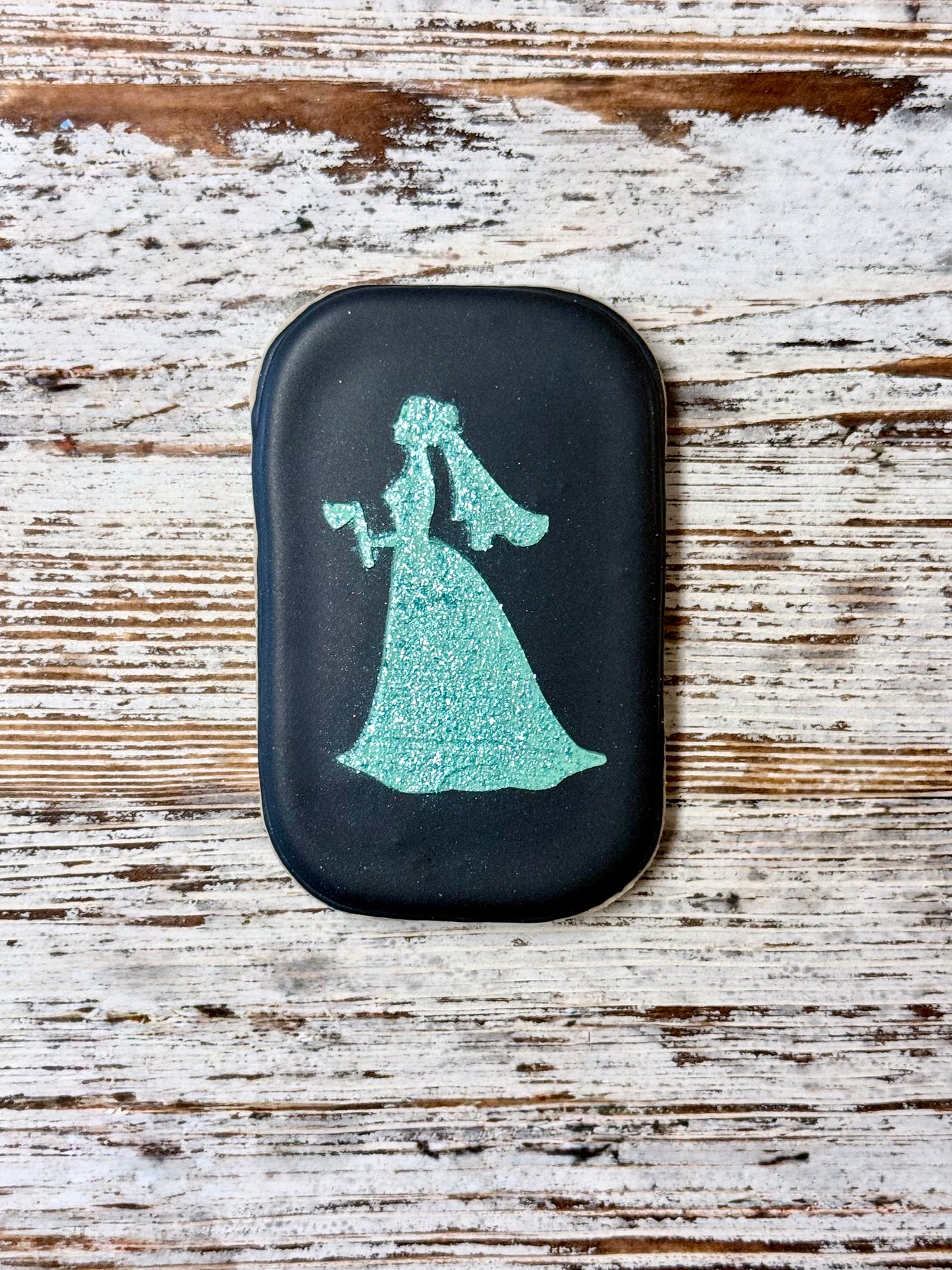 Halloween Bride Cookie Stencil