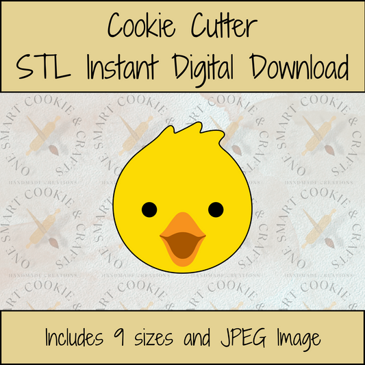 Duck Cookie Cutter STL File