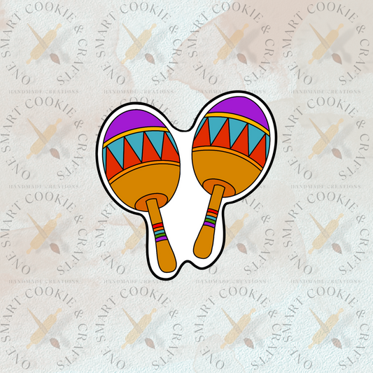 Maraca Cookie Cutter