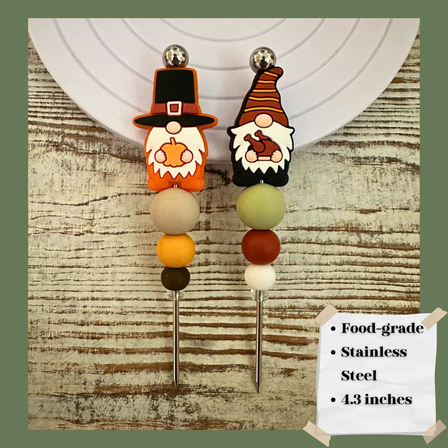 Thanksgiving Gnome Cookie Scribe