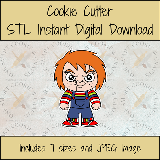 Villain Cookie Cutter STL File