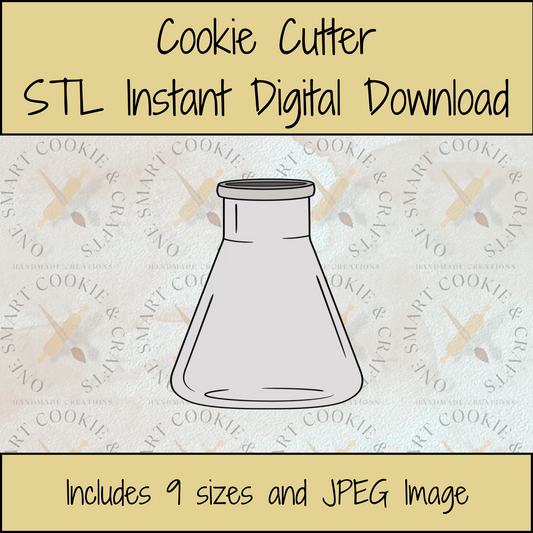 Potion Cookie Cutter STL File