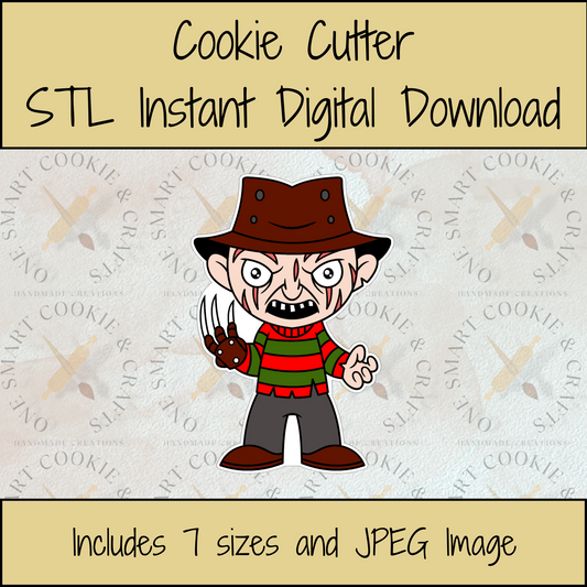 Villain Cookie Cutter STL File