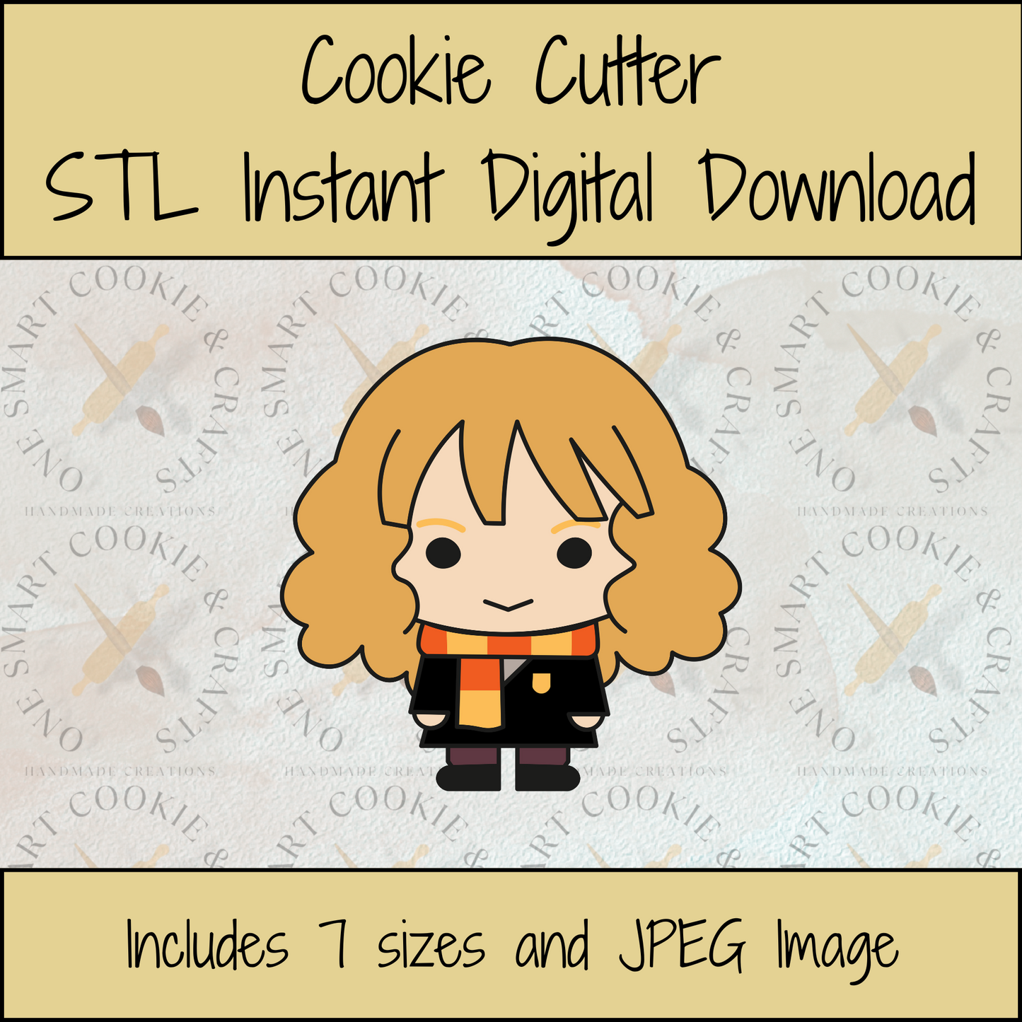 Wizard Cookie Cutter STL File