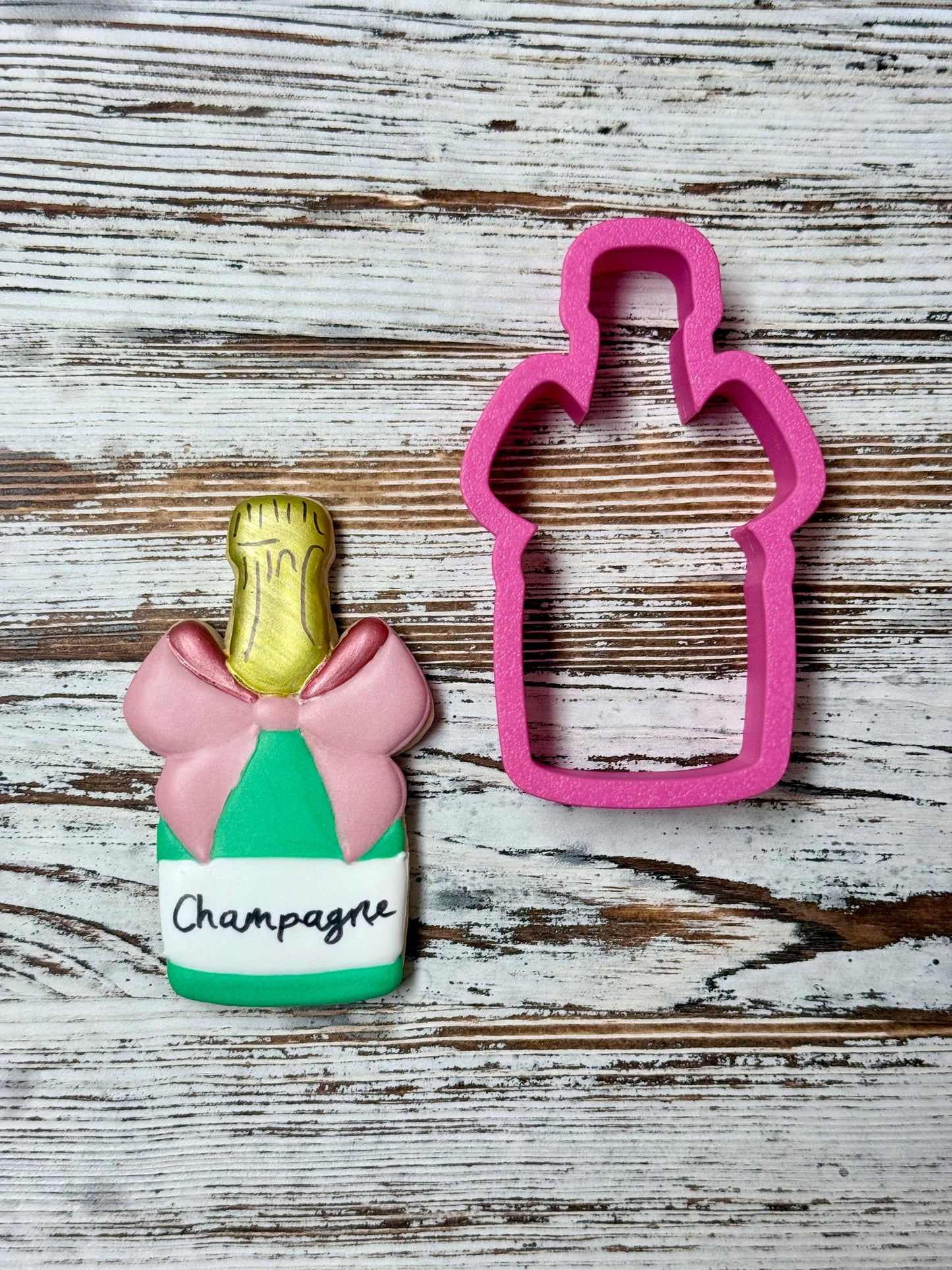 Cortador de galletas de champán