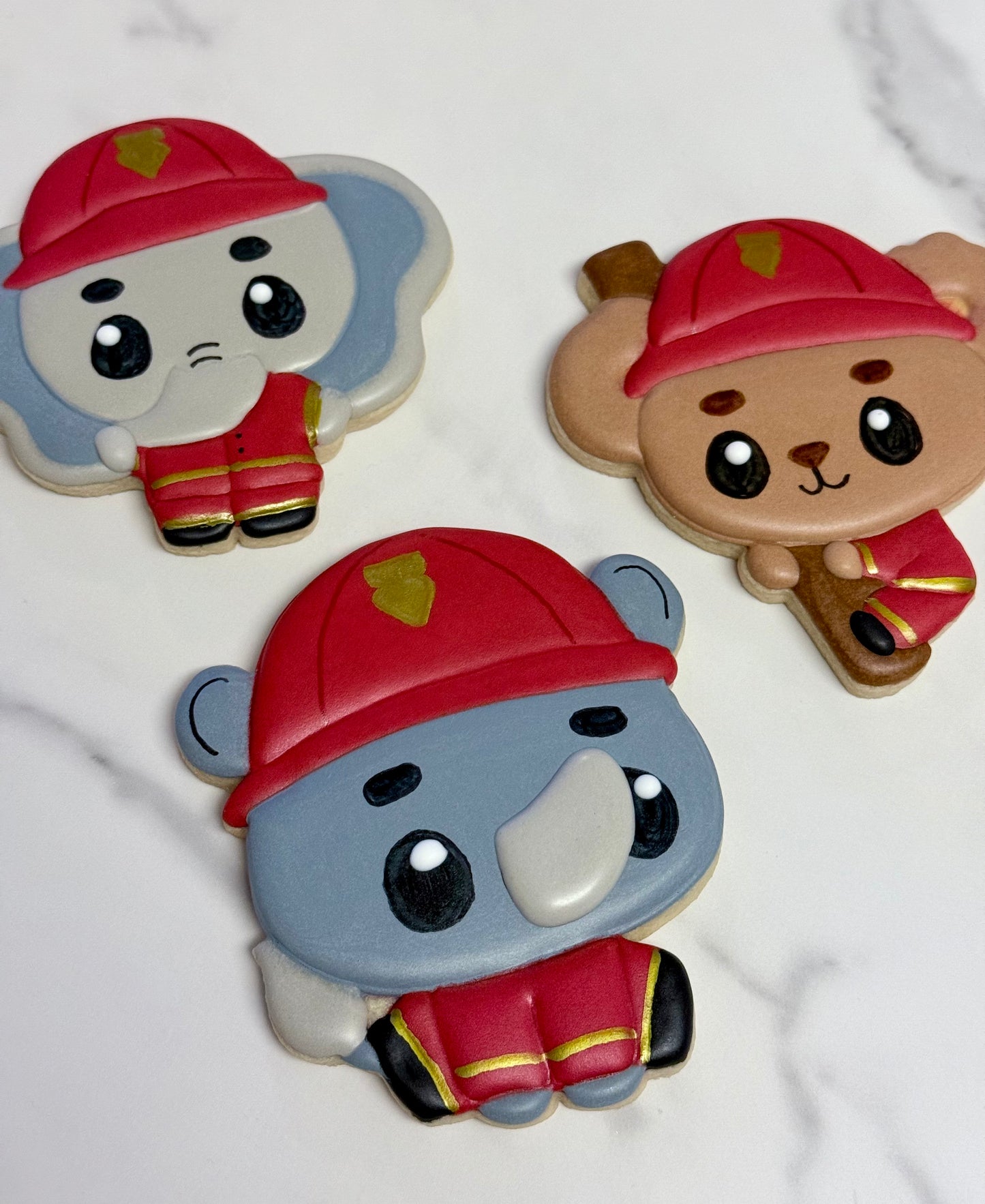 Firefighter Koala Cookie Cutter STL File