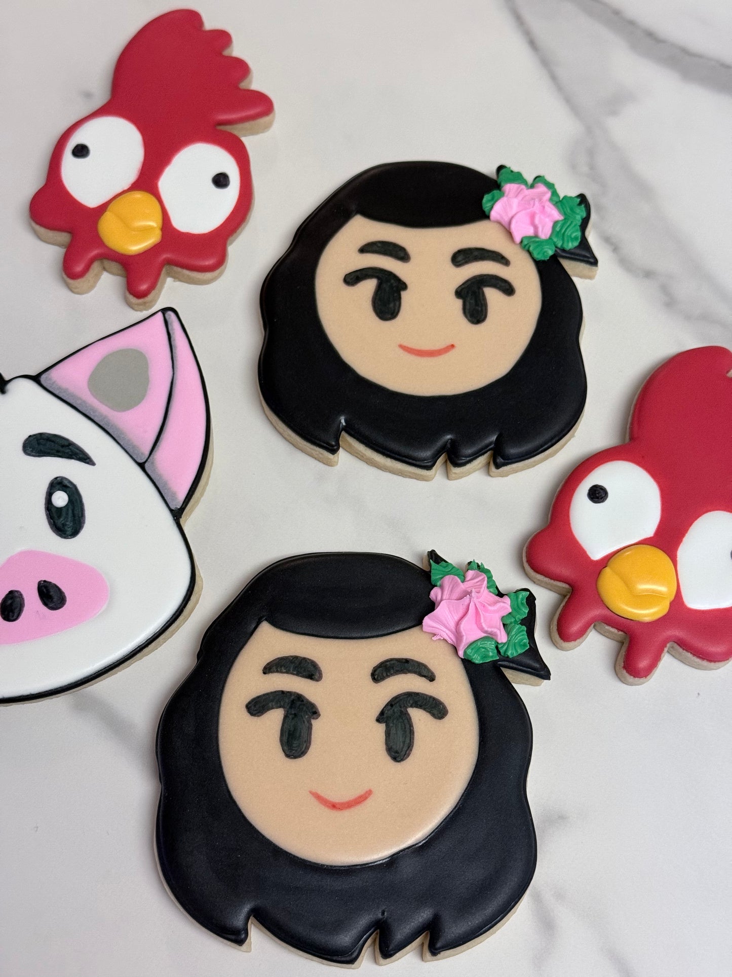 Hawaiian Chicken Cookie Cutter STL File