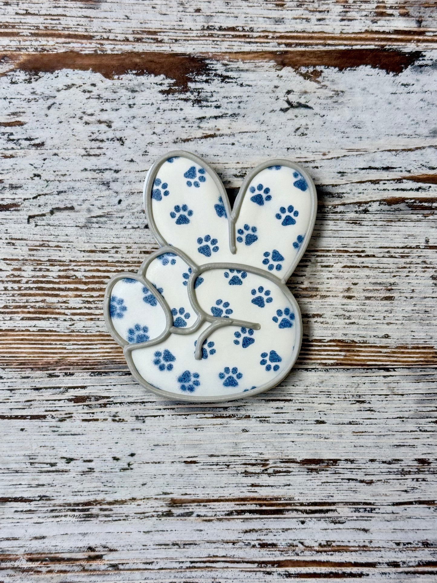 Dog Paw Cookie Stencil