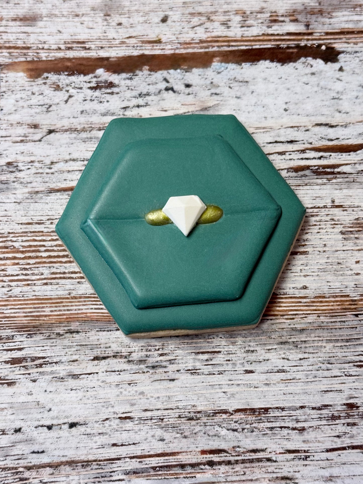 Cortador de galletas hexagonal
