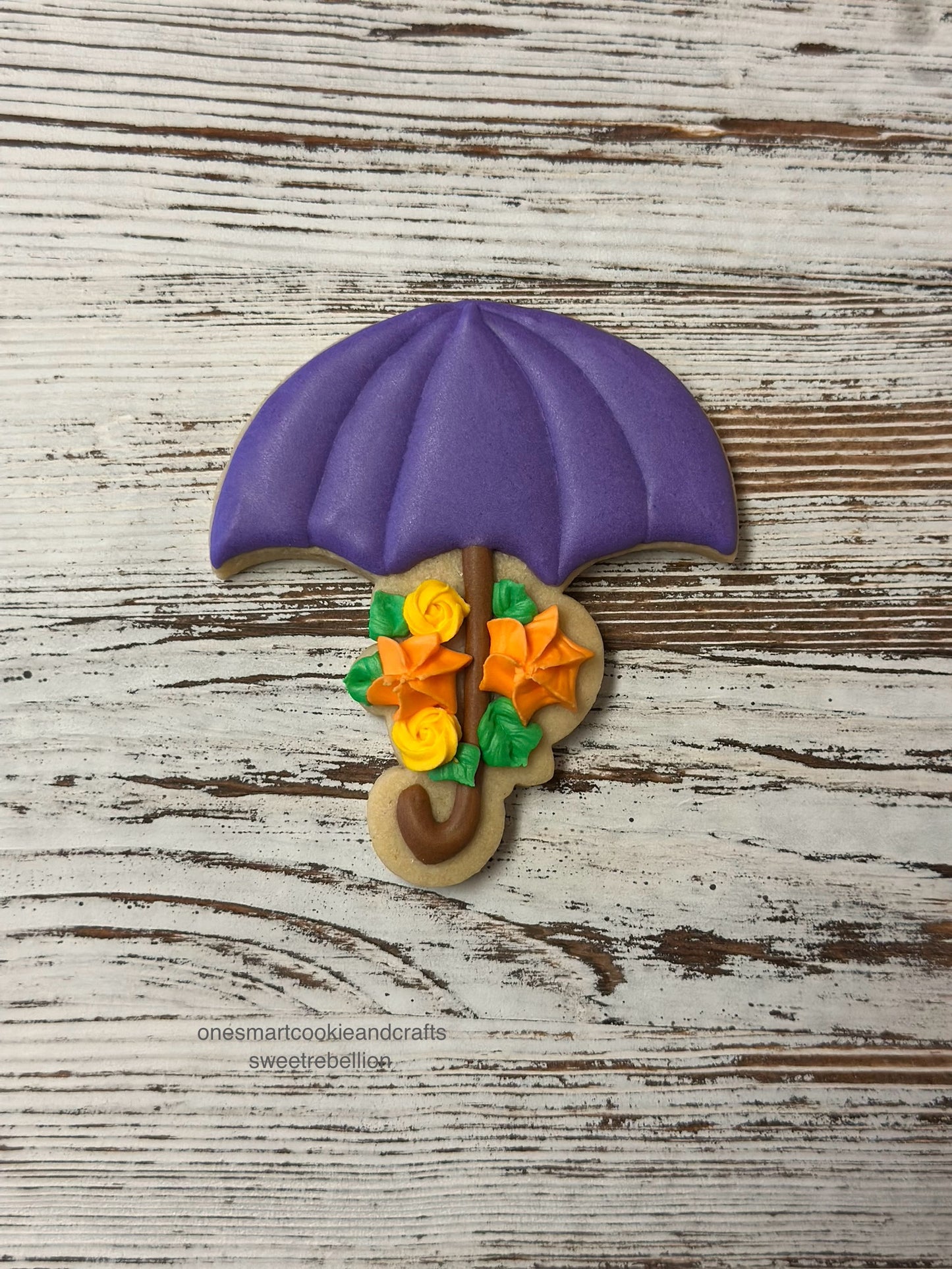 Floral Umbrella Cookie Cutter