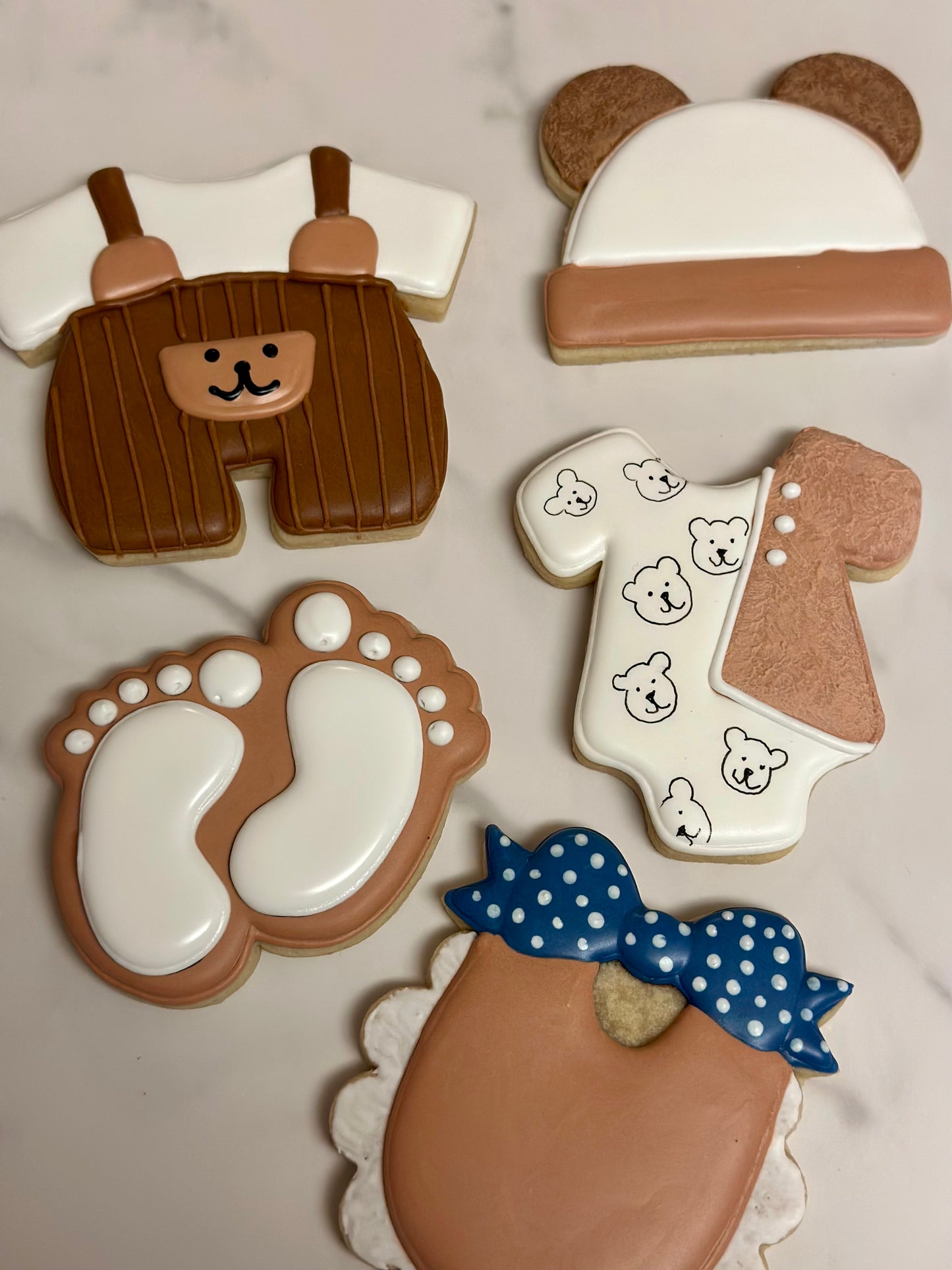 Cortador de galletas de pies de bebé