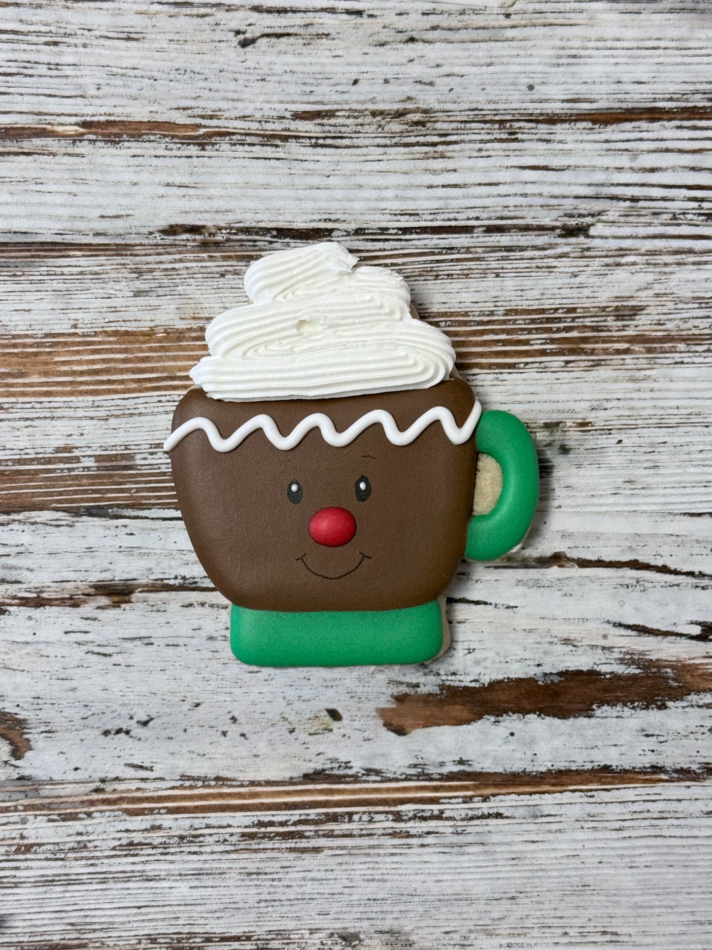 Cortador de galletas de copa de Papá Noel