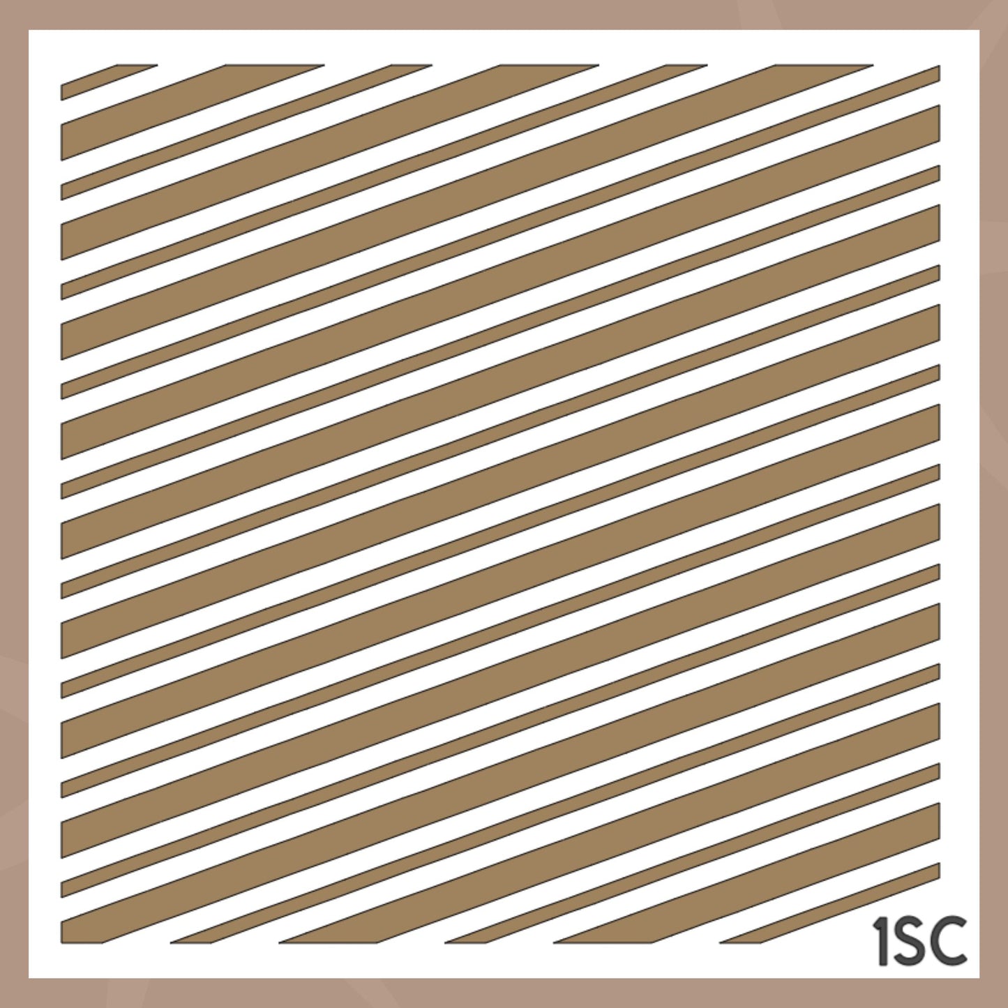 Stripes Background Cookie Stencil