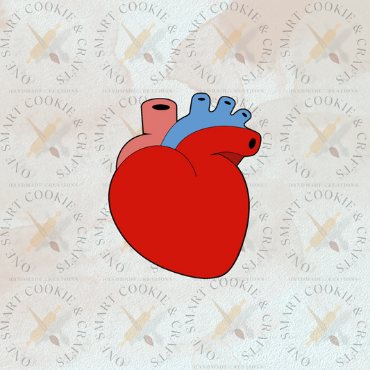 Human Heart Cookie Cutter