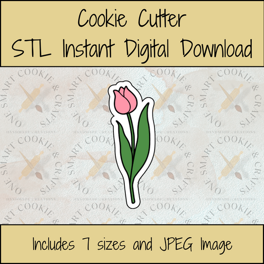 Flower Cookie Cutter STL File