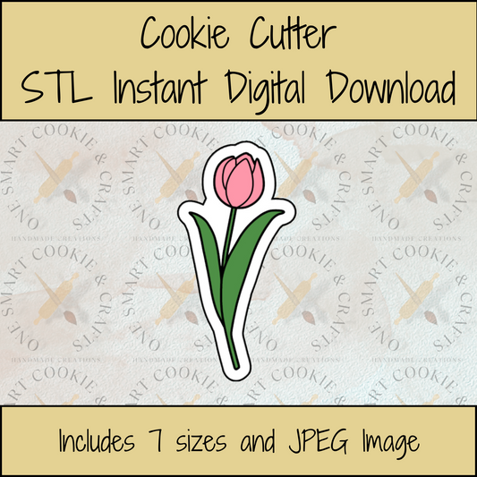 Flower Cookie Cutter STL File