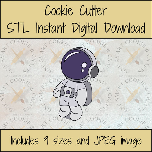 Astronaut Cookie Cutter STL File