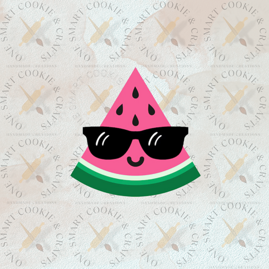 Sunglasses Watermelon Cookie Cutter