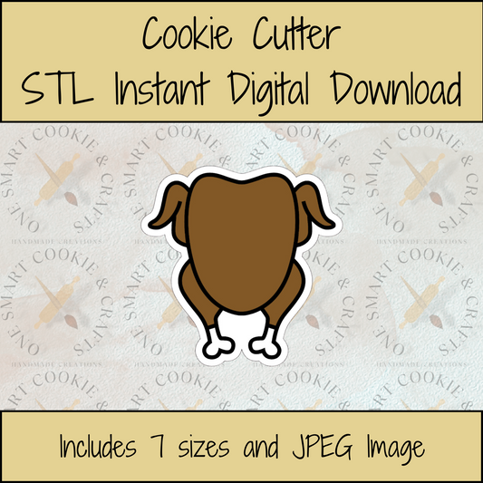 Turkey Cookie Cutter STL File