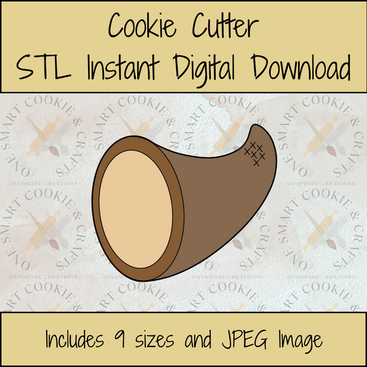 Cornucopia Cookie Cutter STL File