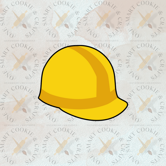 Construction Hat Cookie Cutter