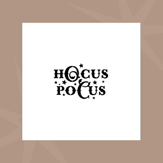 Plantilla de galleta Hocus Pocus