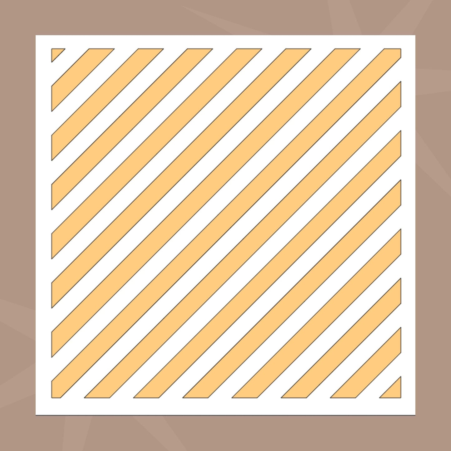 Stripes Background Cookie Stencil