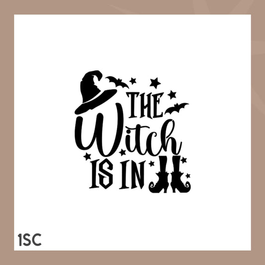 Witch Cookie Stencil
