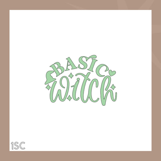 Basic Witch Cookie Stencil