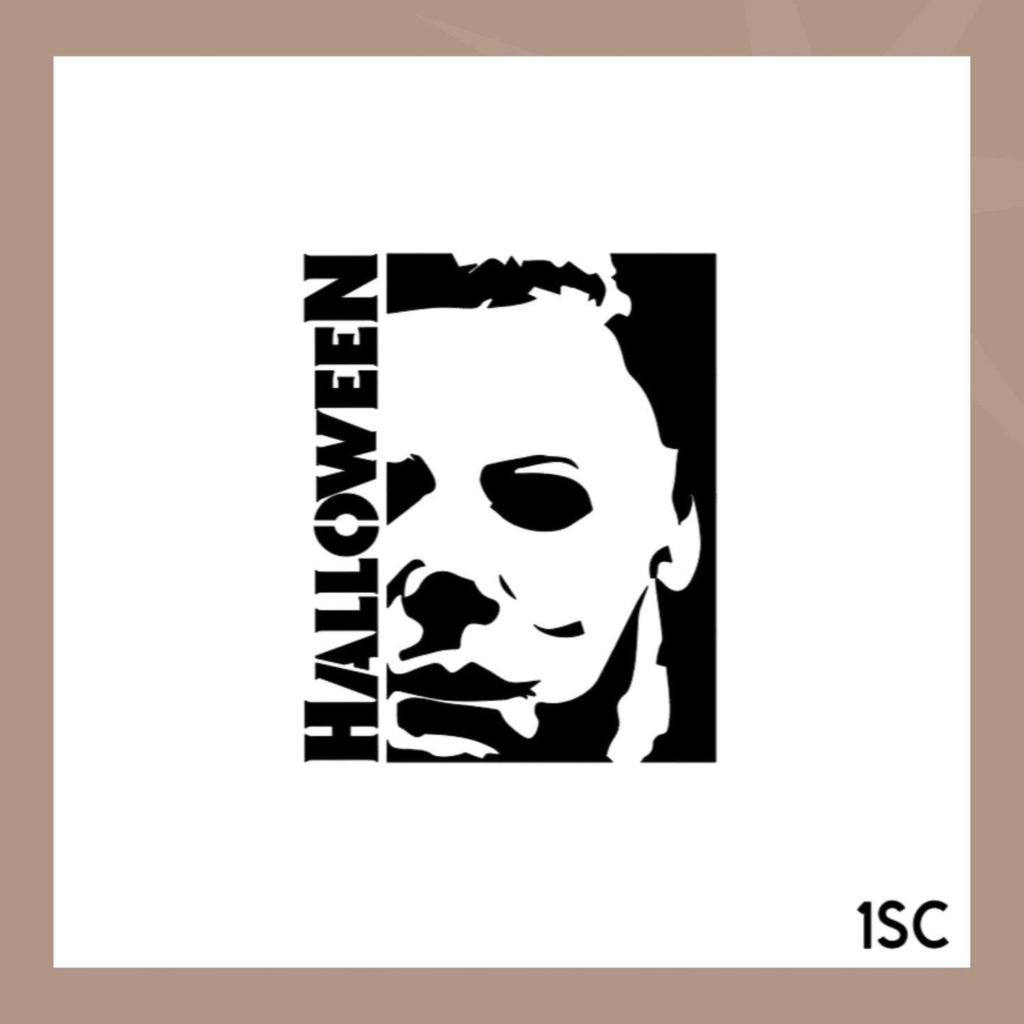 Scary Movie Cookie Stencil