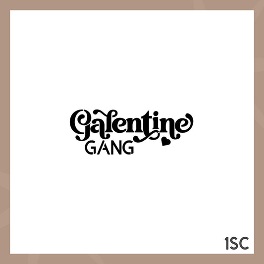 Plantilla de galleta Galentine Gang