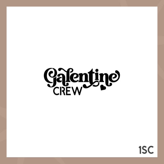 Plantilla de galleta Galentine Crew